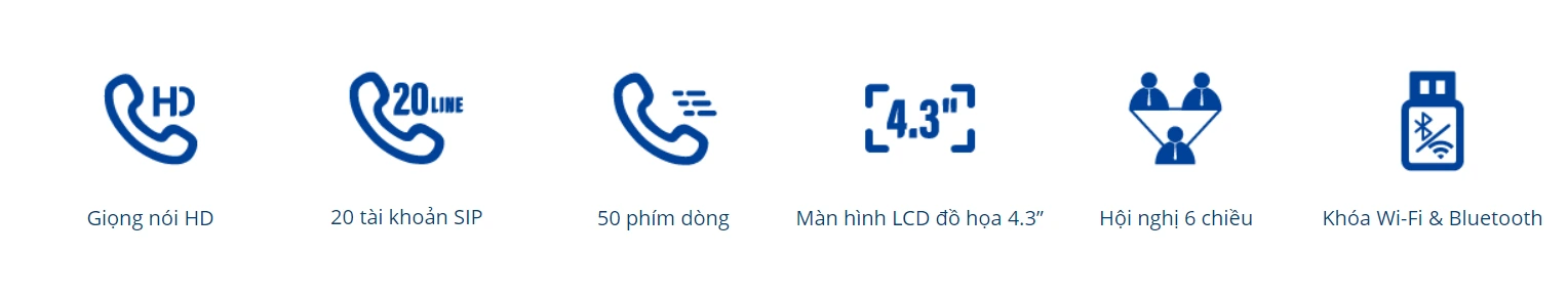Tính năng điện thoại IP Dinstar C66G và Dinstar G66GP