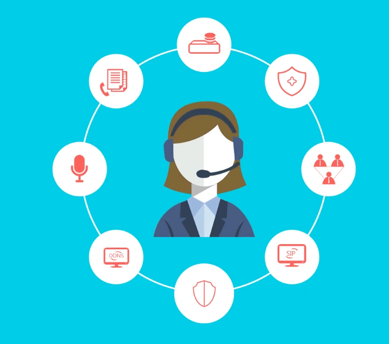 Tính năng điện thoại IP Video Android Dinstar A810 1