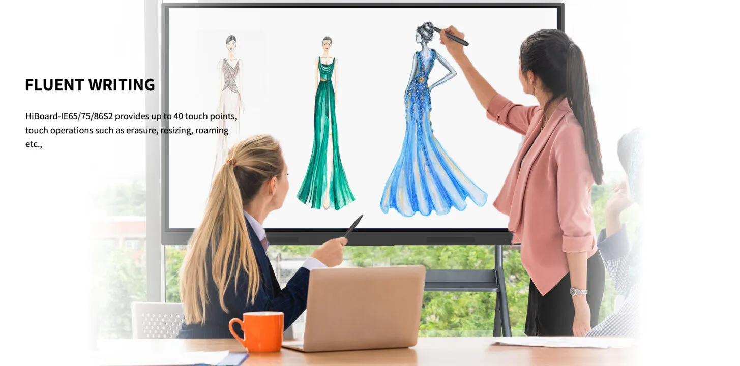 Ứng dụng màn hình tương tác Hitrolink HiBoard-IExxS2 trong thực tế