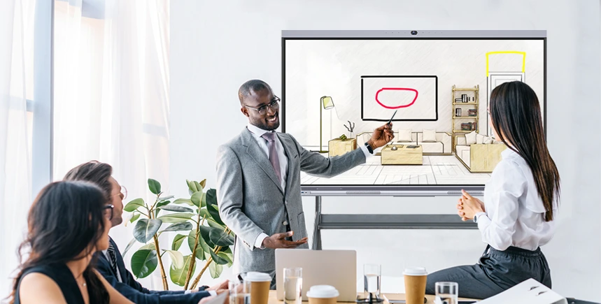 Viết vẽ mượt mà với màn hình tương tác Hitrolink HiBoard-IAxxS2-C