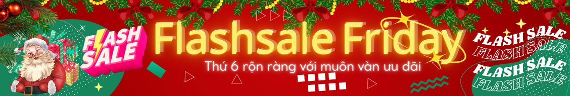 flashsale friday banner ngang