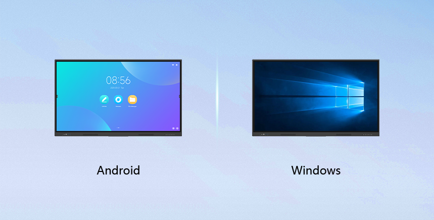 màn hình tương tác thông minh Hitrolink HiBoard-IExxS2 dùng cho Android và Window