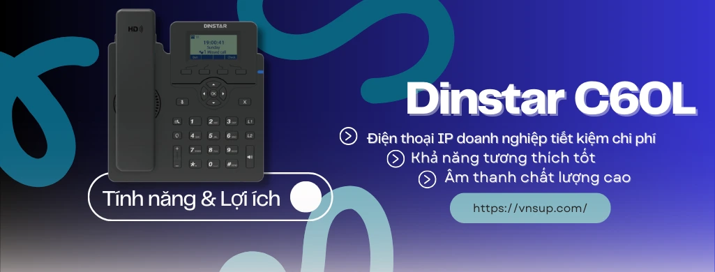 tính năng điện thoại ip dinstar c60l