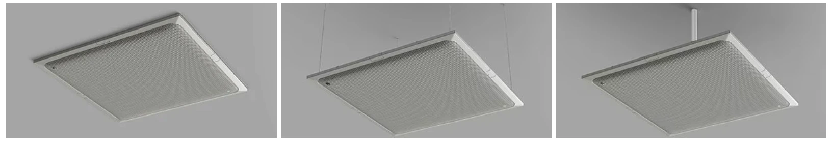 3 phương pháp lắp đặt, phù hợp với nhiều dạng trần