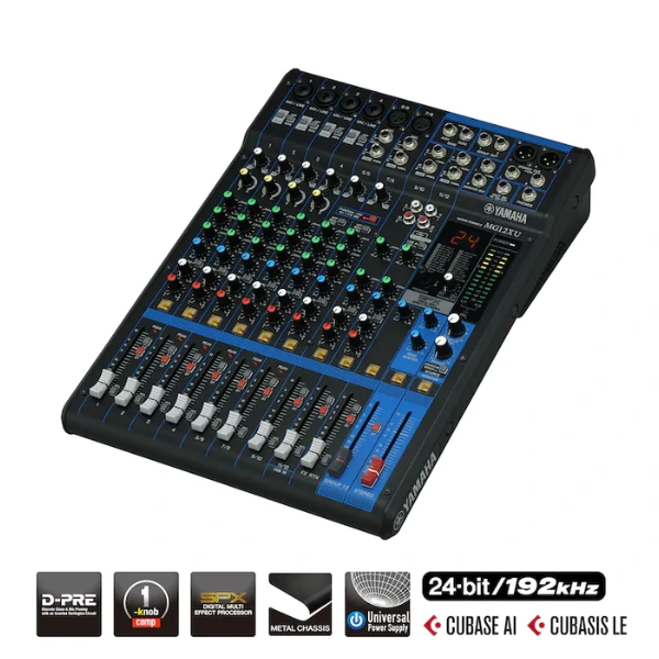 Bàn trộn mixer Yamaha MG12XU Bàn trộn mixer Yamaha MG12XU