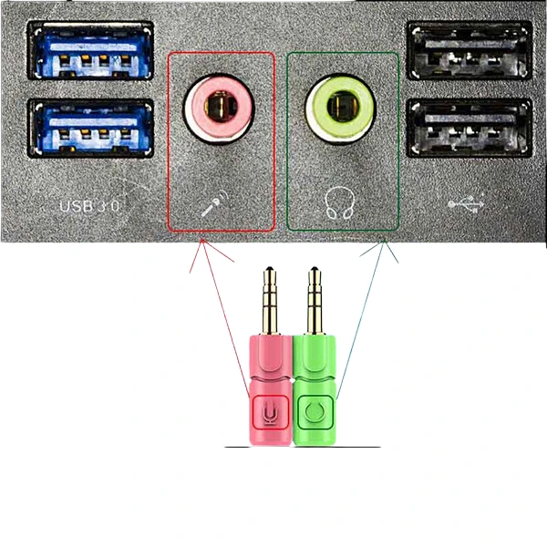 Hướng dẫn cắm tai nghe vào vị trí phù hợp trên CPU