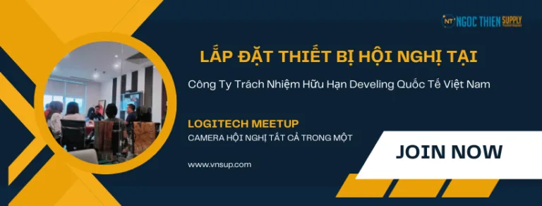 Lắp đặt thiết bị họp tại Công Ty Trách Nhiệm Hữu Hạn Develing Quốc Tế Việt Nam