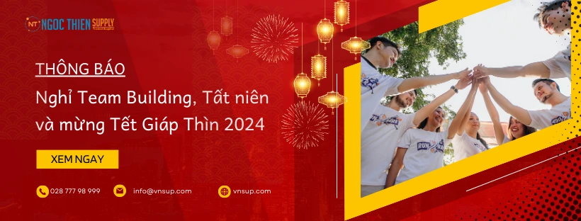 Nghỉ Team Building, Tất niên và mừng Tết Giáp Thìn 2024