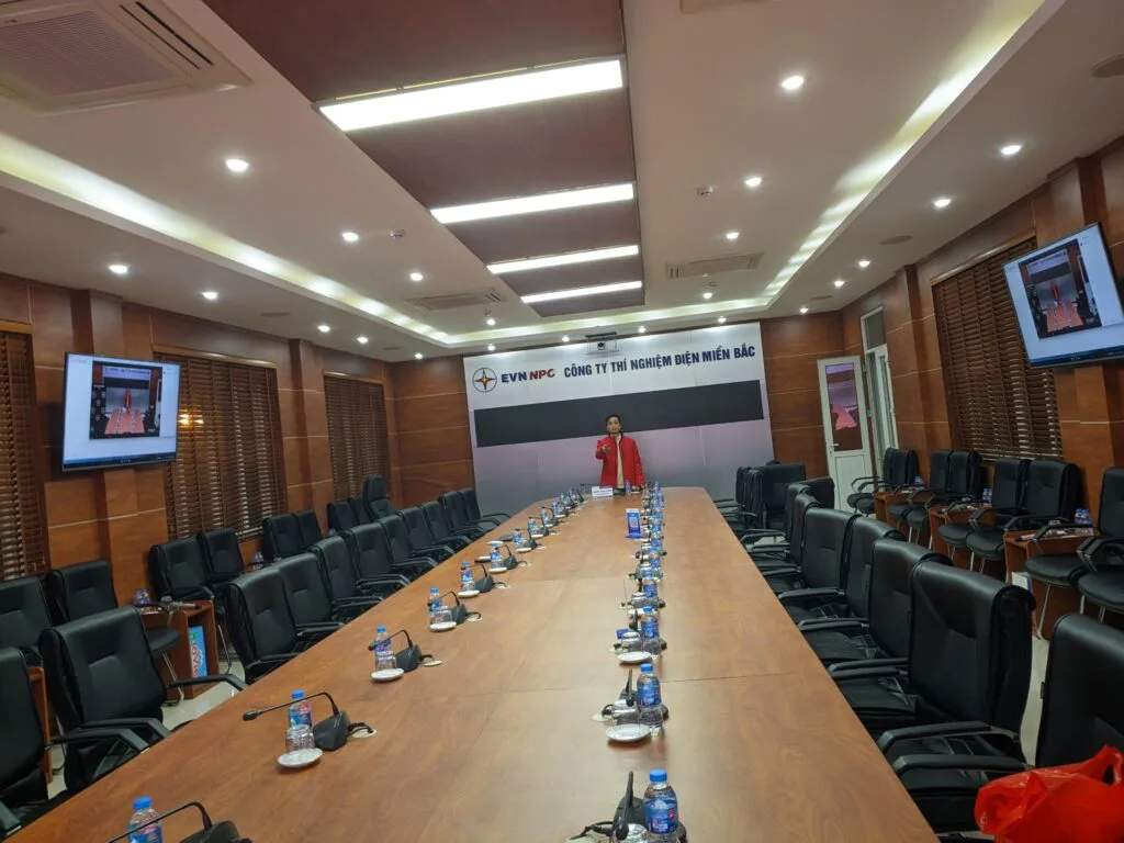 Test thiết bị tại Công Ty Tnhh Một Thành Viên Thí Nghiệm Điện Miền Bắc