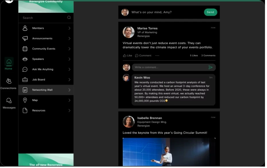 Xây dựng cộng đồng ảo trên webex event