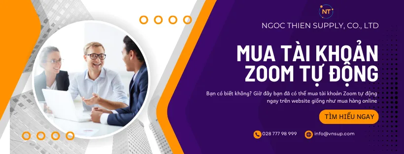 mua tài khoản zoom tự động