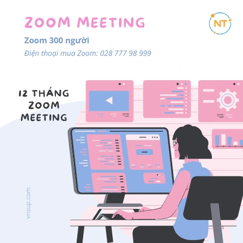 zoom 300 người 12 tháng