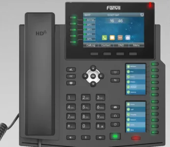 Fanvil X6u được Thiết Kế Thanh Lịch, Dễ Vận Hành