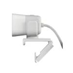 Mặt bên Logitech Streamcam Webcam màu trắng