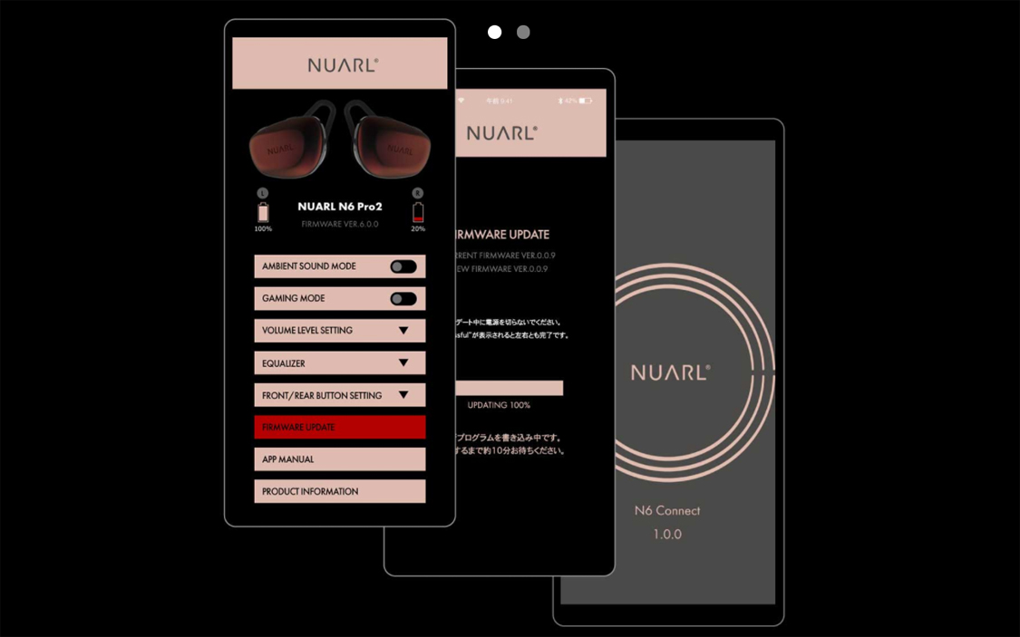 App N6 Connect để điều Khiển Nuarl N6 Pro Series 2 Bằng điện Thoại Thông Minh