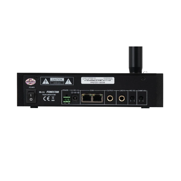 Các Cổng Kết Nối Micro Fonestar Zs-11