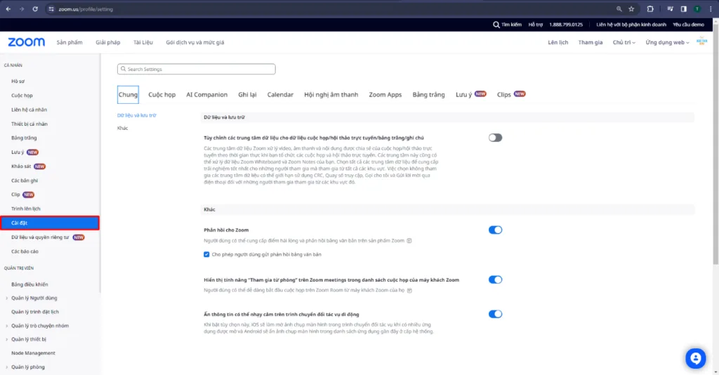 Cách bật hoặc tắt Zoom Clips cho tài khoản của bạn