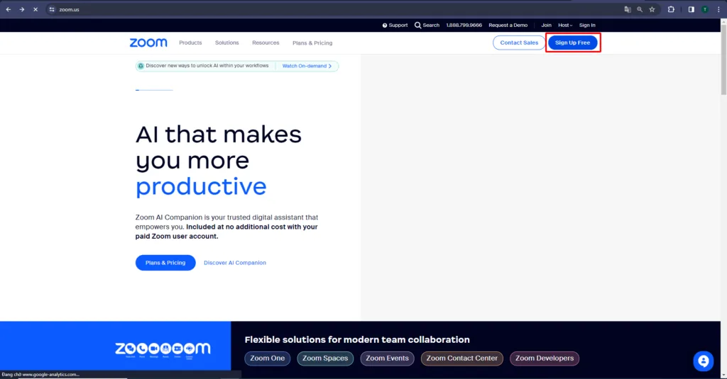Cách tạo tài khoản Zoom