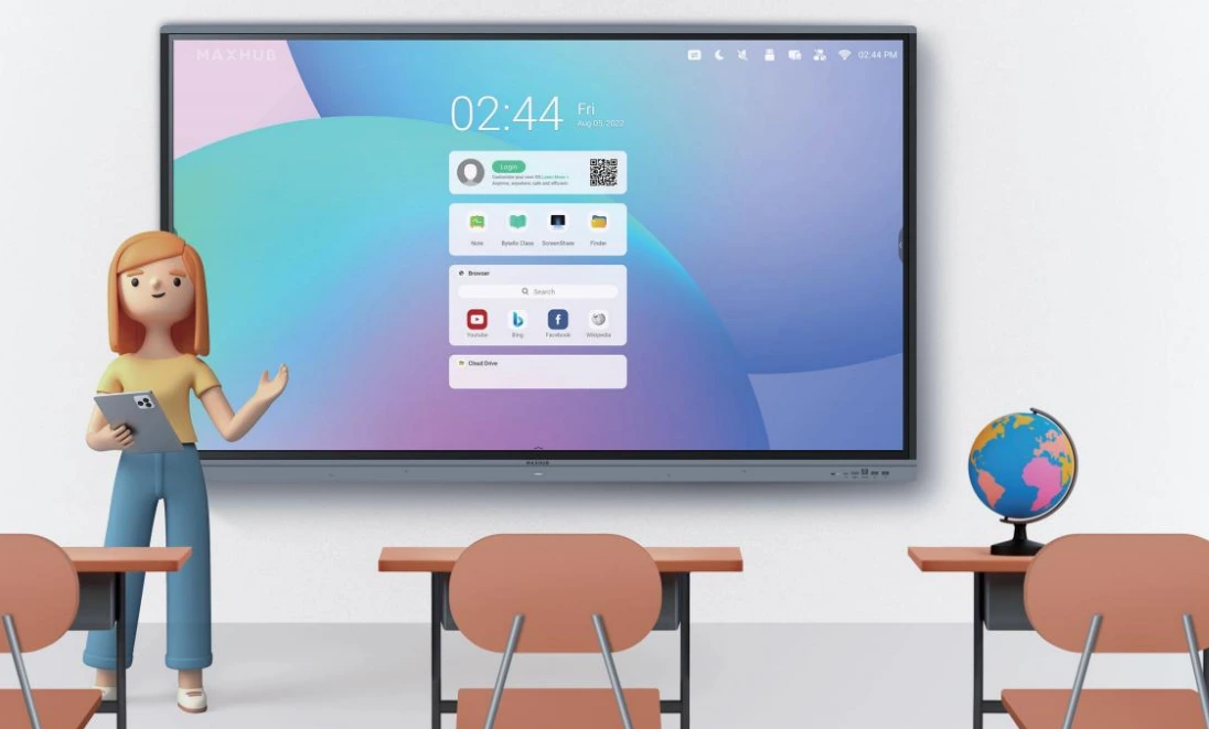 Dạy Học Với Màn Hình Tương Tác Maxhub E6520