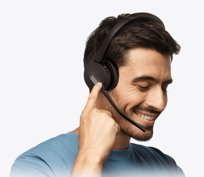 Đeo Yealink Bh70 Siêu Nhẹ, Siêu Thoải Mái