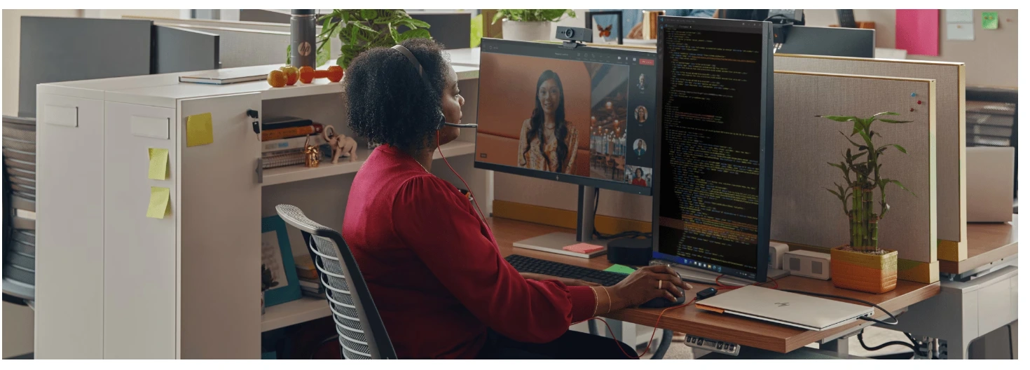 Đeo Tai Nghe Có Dây Poly Bw 3325-m Usb-c Hs +usb-c To A Thoải Mái Làm Việc