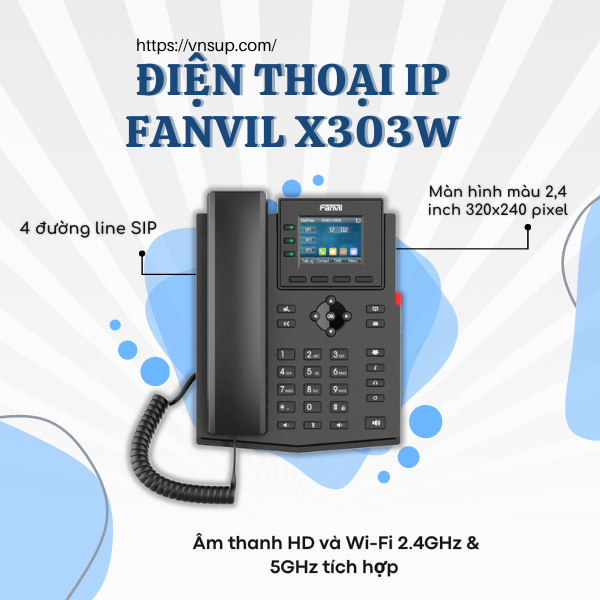 Điện Thoại Ip Fanvil X303w