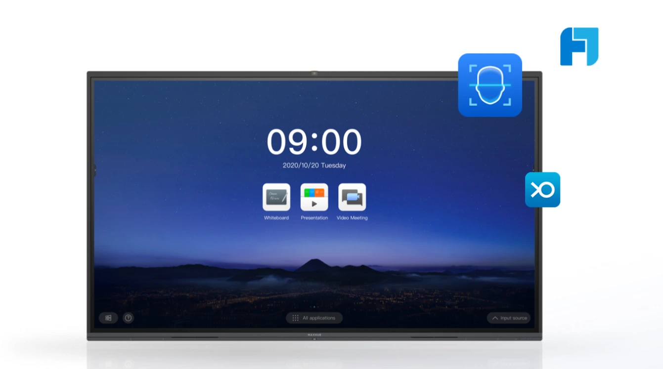 Dòng Màn Hình Tương Tác Maxhub V5 Classical Cho Phép Tùy Chọn Module Android Hoặc Windows