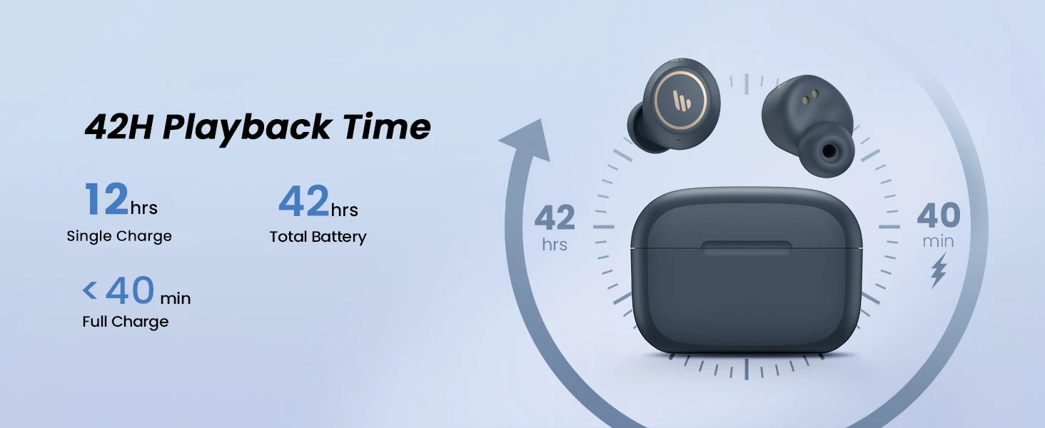 Edifier Tws1 Pro Có Thời Lượng Pin Dài