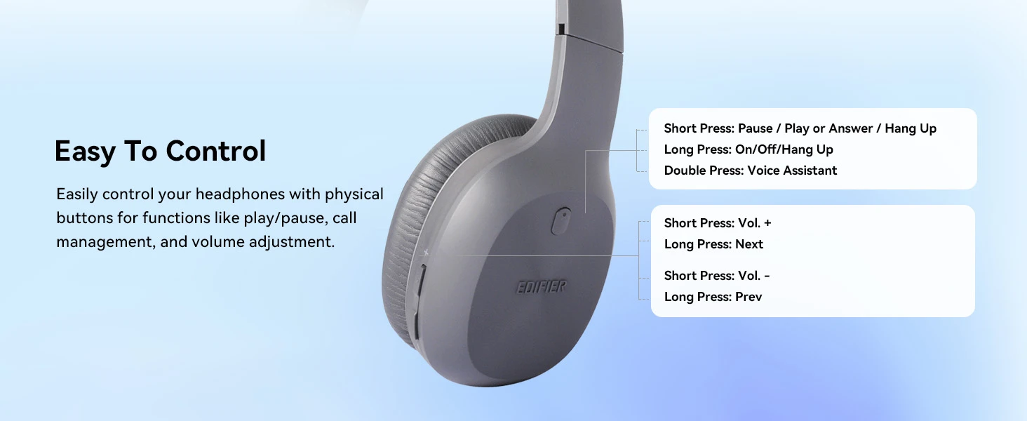 Edifier W600bt Dễ Sử Dụng