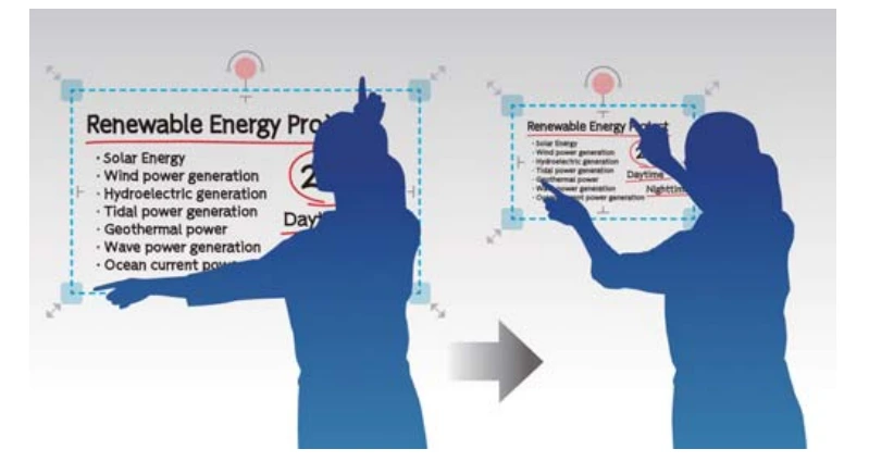 Epson Eb-695wi Cho Phép Tương Tác Cảm ứng Bằng Ngón Tay