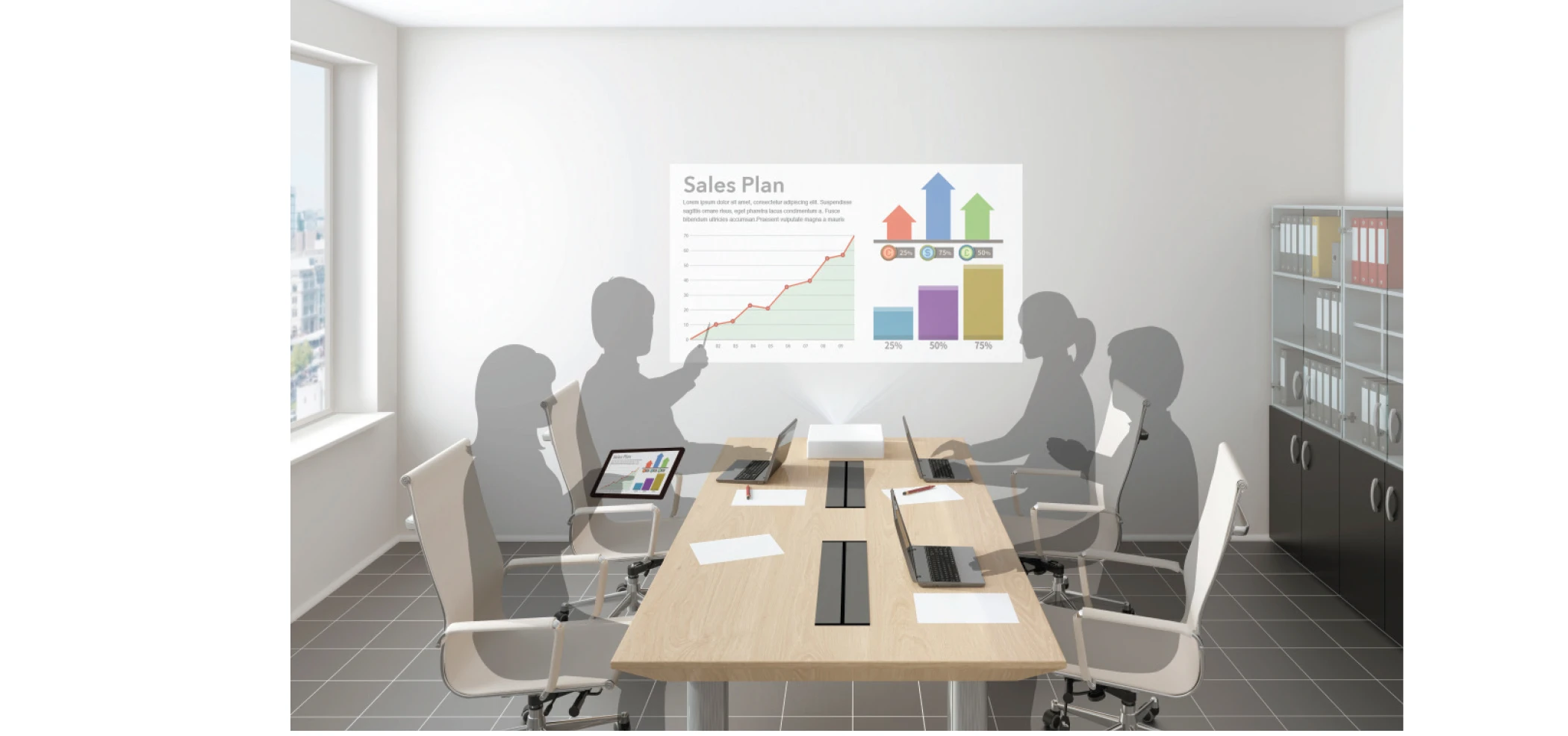 Epson Eb-fh52 Cho Phép Chia Sẻ Màn Hình Qua Miracast