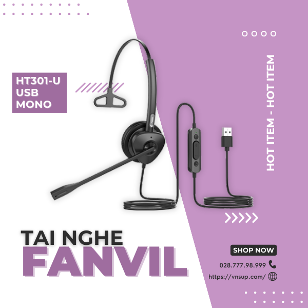 Fanvil Ht301-U USB Mono