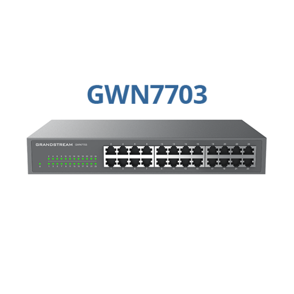 Switch 24 cổng Gigabit Grandstream GWN7703