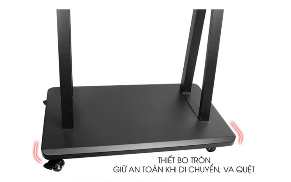 Giá Treo Tivi Di động E1900 Có Thiết Kế Bo Tròn An Toàn