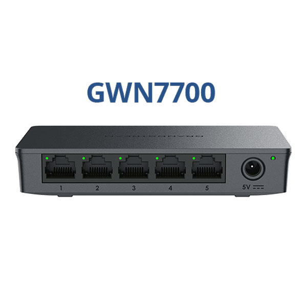 Switch mạng 5 cổng Gigabit Grandstream GWN7700