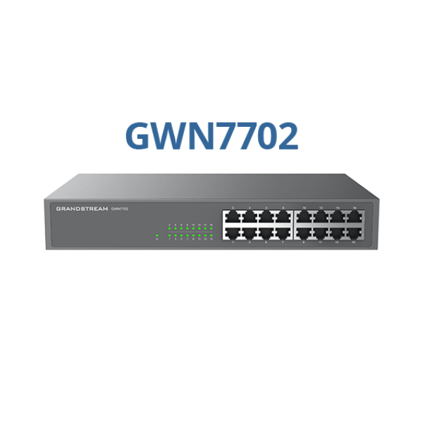 Switch 16 cổng Gigabit Grandstream GWN7702