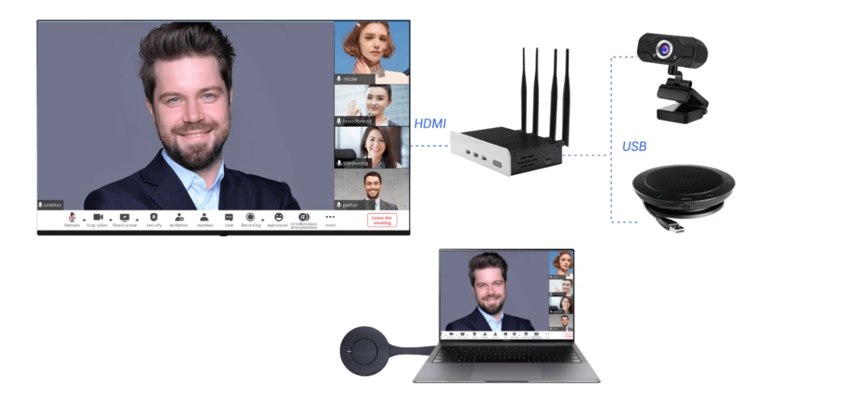 Hatek Wb68 Hoạt động Với Các Thiết Bị Khác