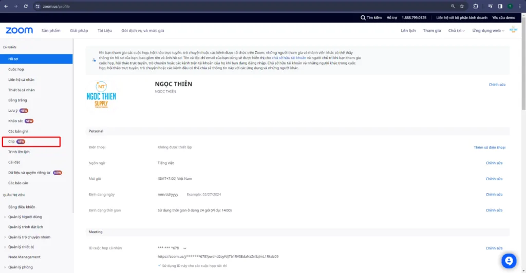 Hướng dẫn cách tạo Clip trên Zoom