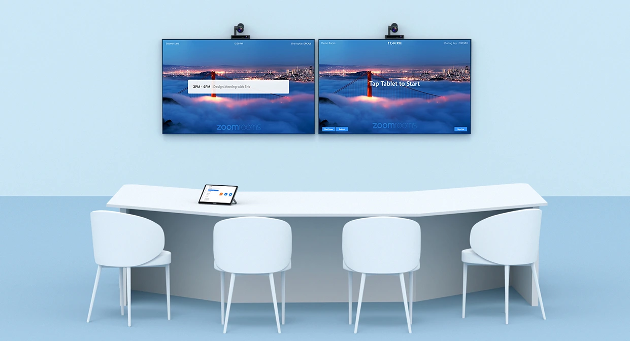 Lắp đặt Bộ Thiết Bị Hội Nghị Yealink Zvc S90 Cho Phòng Họp Bàn Cong