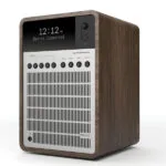Loa bluetooth Revo SuperSignal - Walnut Silver