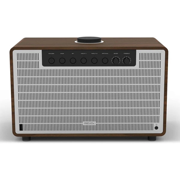 Loa bluetooth Revo SuperTone - Walnut Silver