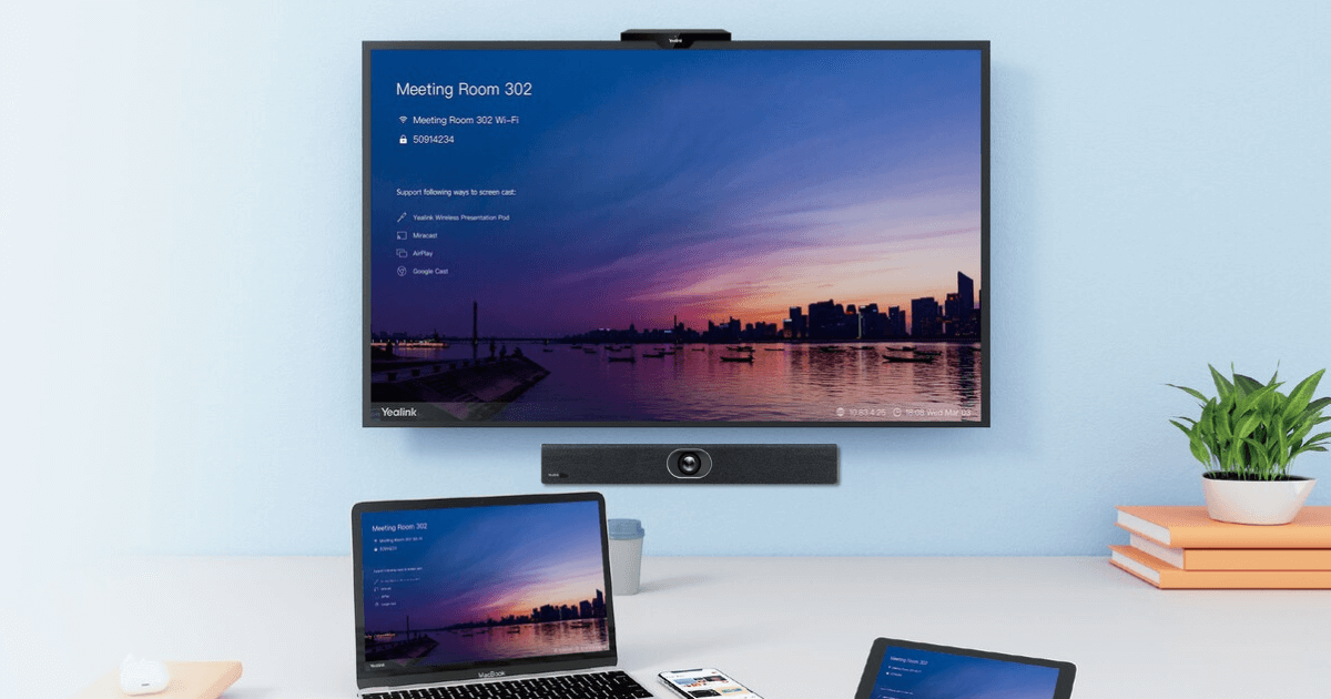 Lợi ích của bộ thiết bị họp trực tuyến Yealink UVC40 + Roomcast
