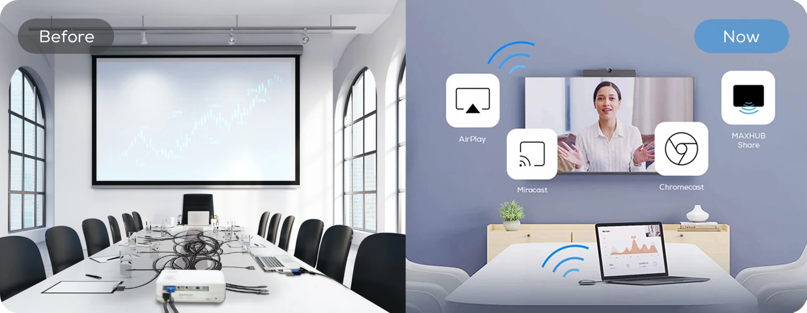 MAXHUB WB05 tối ưu cho họp trực tuyến