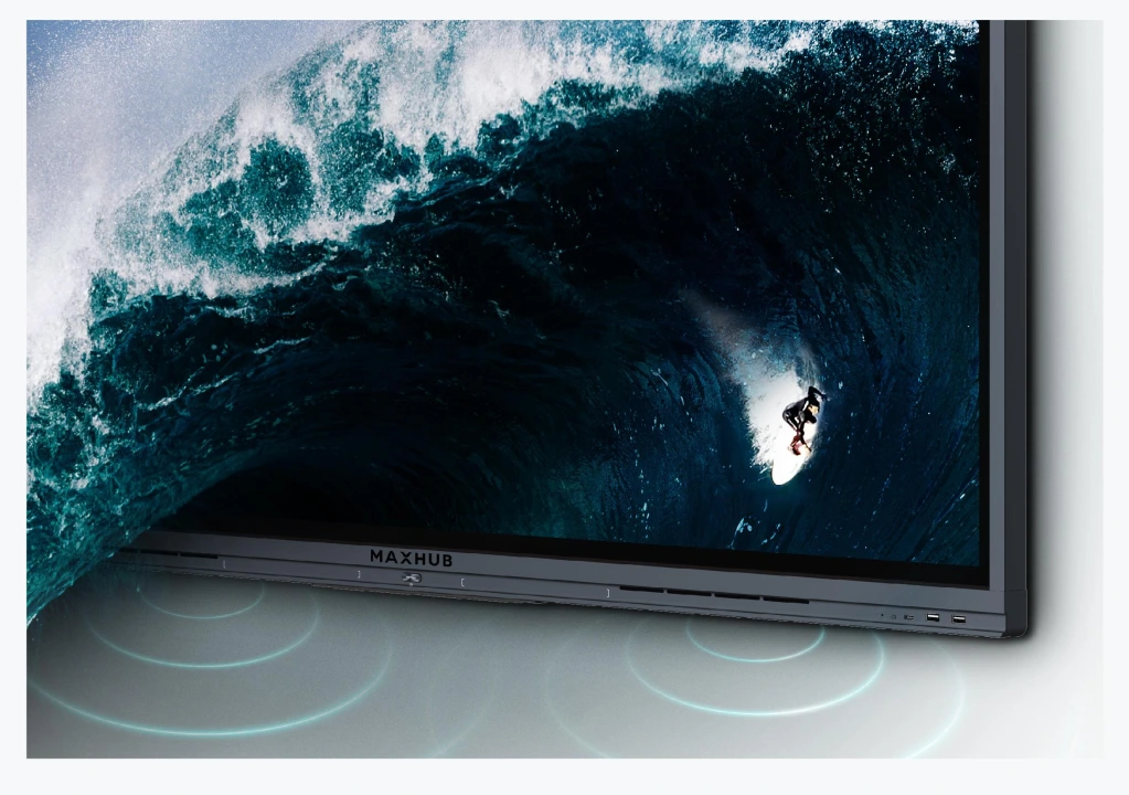 Màn Hình Tương Tác Maxhub V6 Classsic Có âm Thanh Rõ Ràng