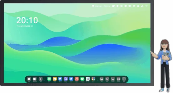 Maxhub B8610 Có Hệ điều Hành Hỗ Trợ Cho Dạy Học