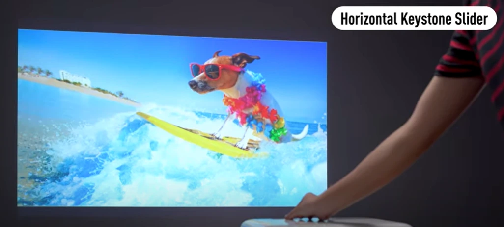 Máy Chiếu Epson Eb-w06 Với Tính Năng Keystone 1