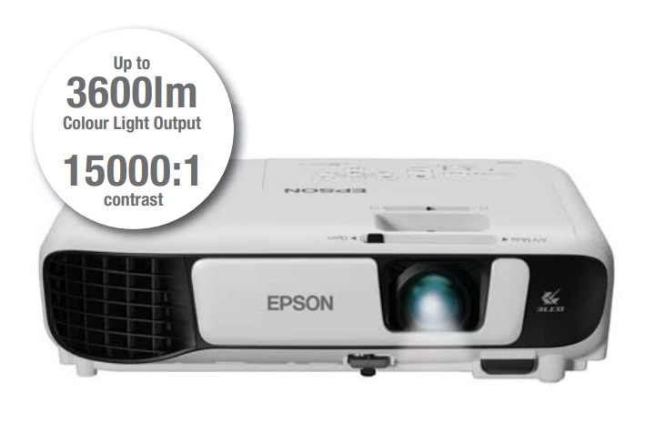 Máy Chiếu Epson Eb-w05 Có Tỷ Lệ Tương Phản Cao