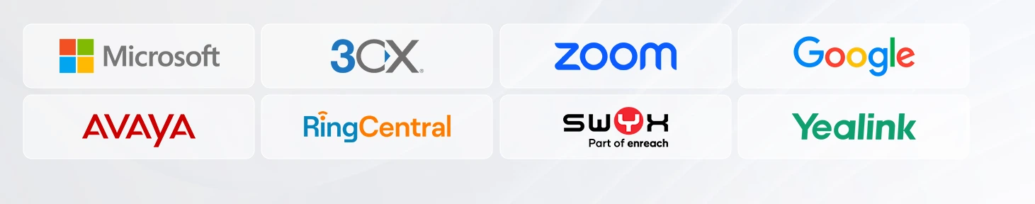 Những Nền Tảng Yealink Bh70 Tương Thích