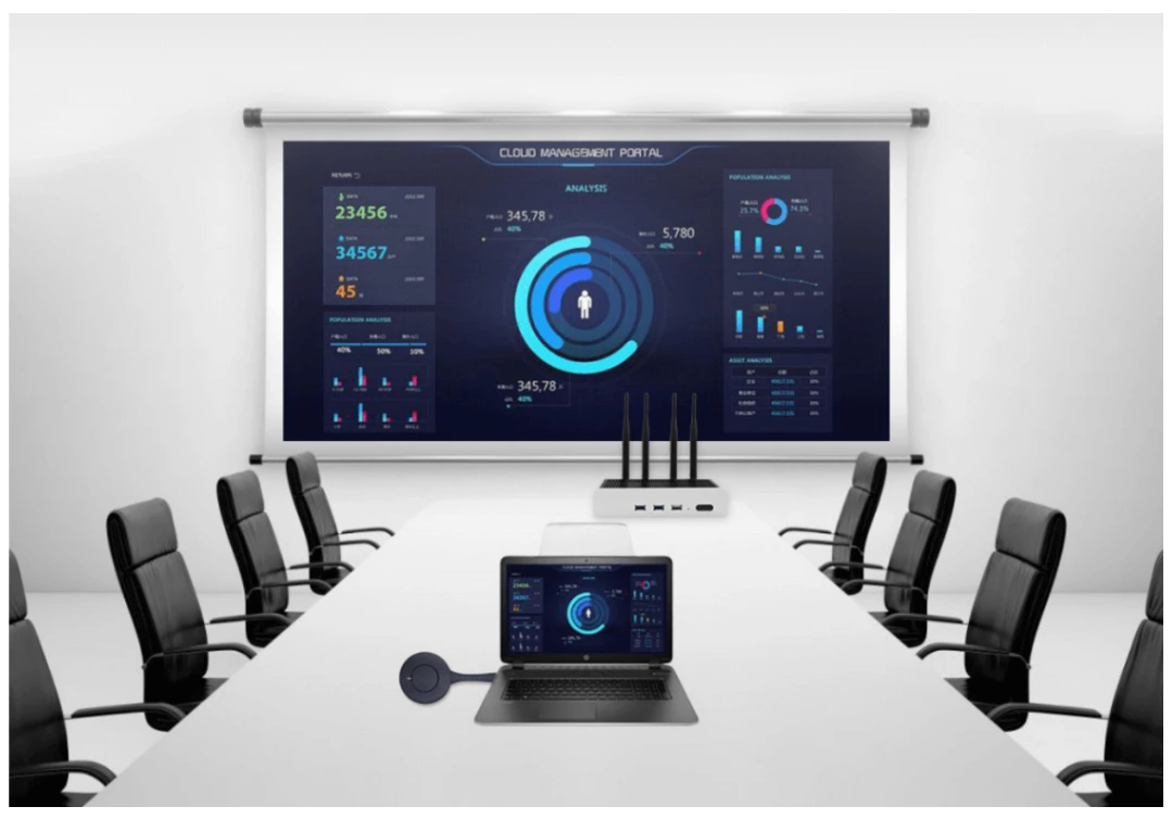 Phòng Họp Có Hatek Wb68 Nhìn Chuyên Nghiệp Hơn