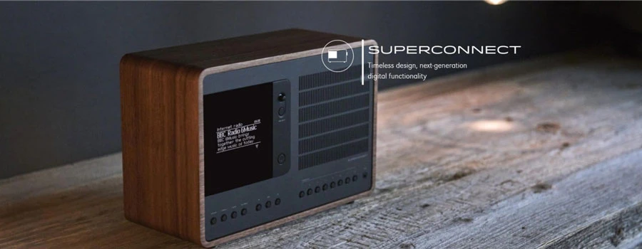 Loa Bluetooth Revo SuperConnect - Walnut Black